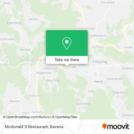 Карта Mcdonald´S Restaurant