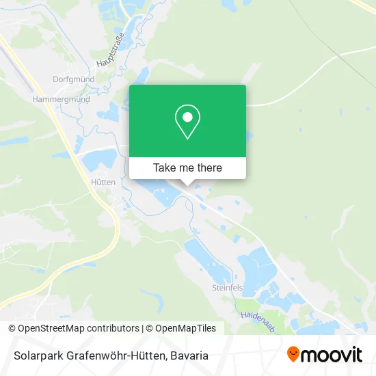 Карта Solarpark Grafenwöhr-Hütten