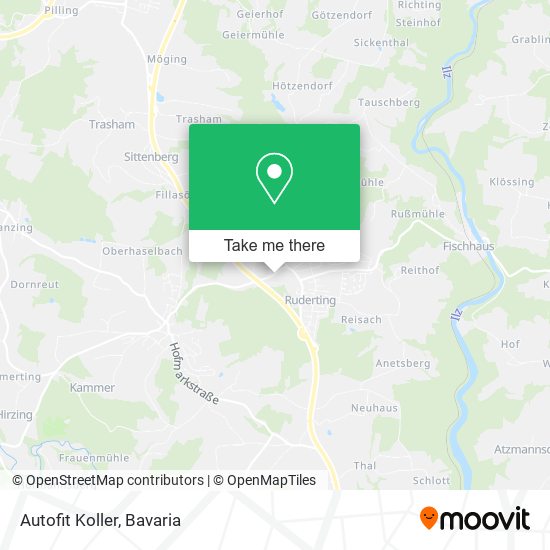 Autofit Koller map