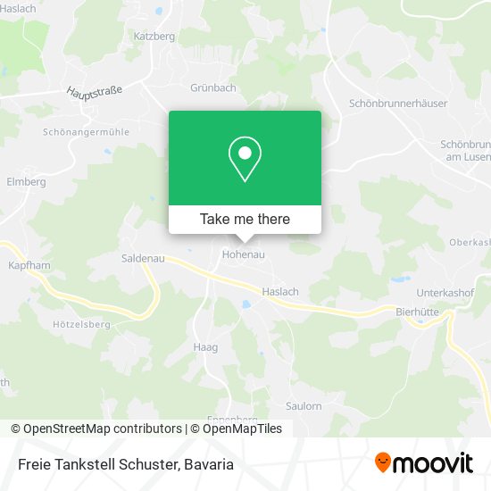 Freie Tankstell Schuster map