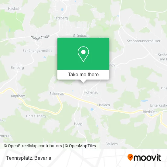 Карта Tennisplatz