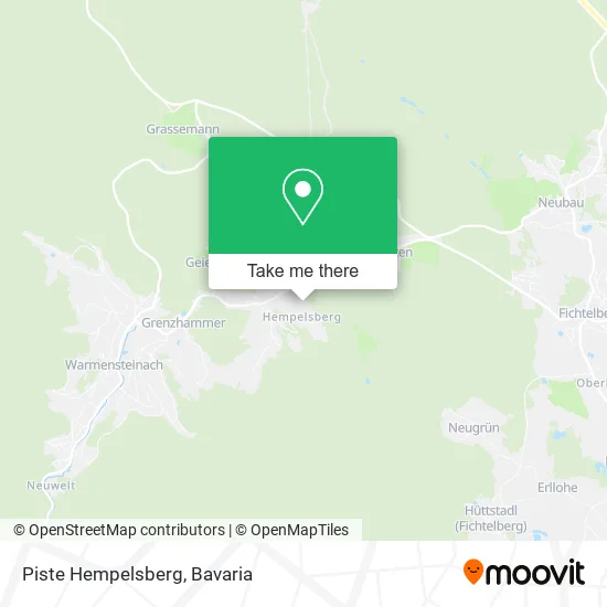 Карта Piste Hempelsberg