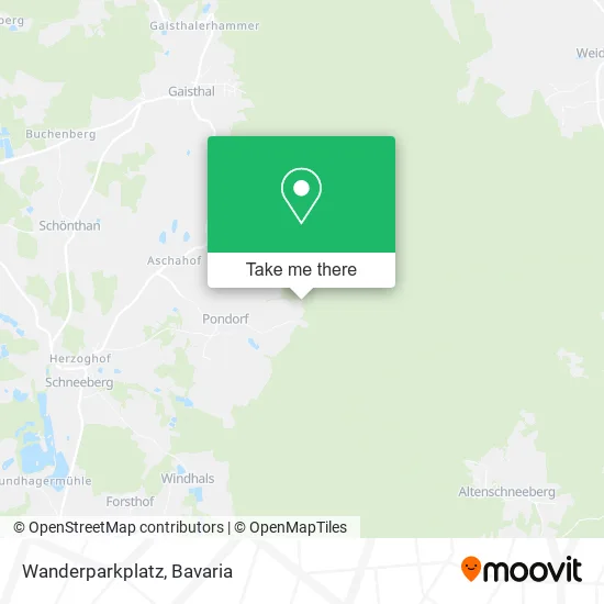 Карта Wanderparkplatz