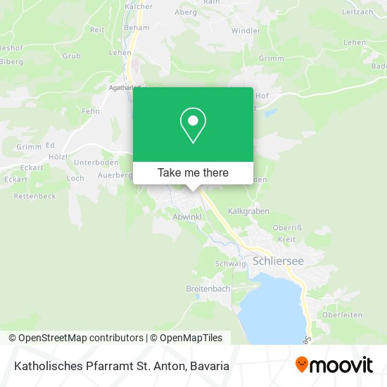 Katholisches Pfarramt St. Anton map