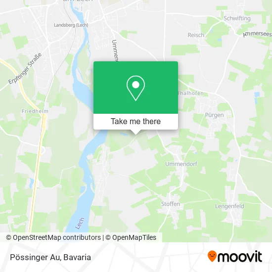 Карта Pössinger Au