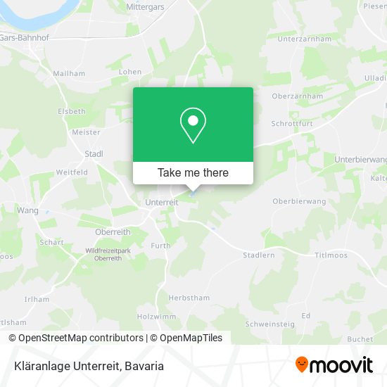 Карта Kläranlage Unterreit