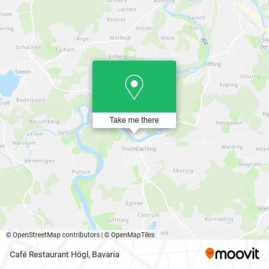 Карта Café Restaurant Högl