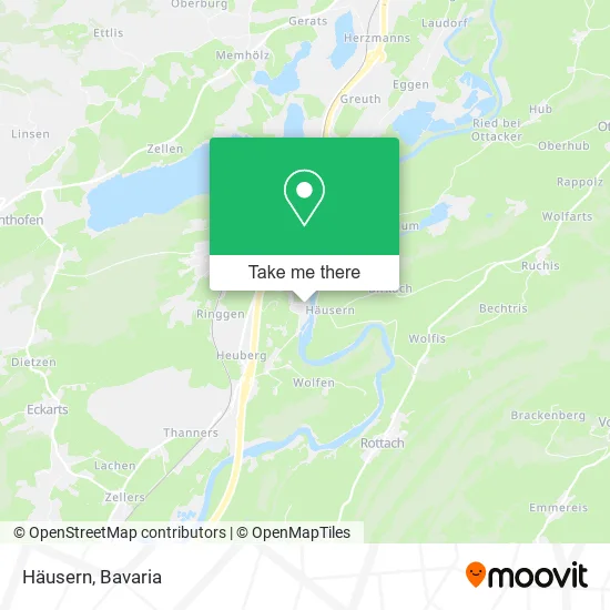 Карта Häusern