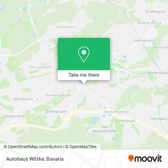 Карта Autohaus Wittke