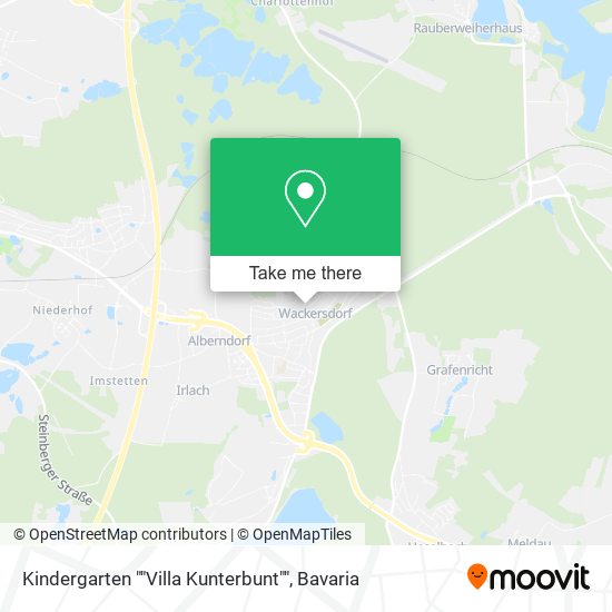 Kindergarten ""Villa Kunterbunt"" map