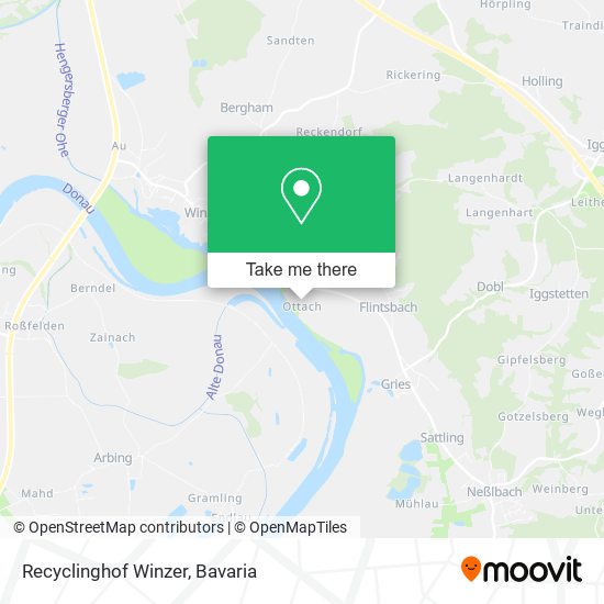 Карта Recyclinghof Winzer