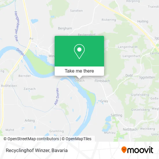 Карта Recyclinghof Winzer