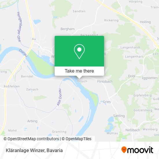 Kläranlage Winzer map