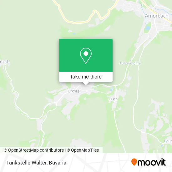 Карта Tankstelle Walter