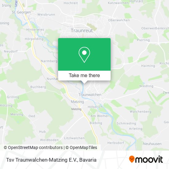 Tsv Traunwalchen-Matzing E.V. map