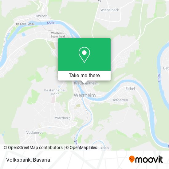 Volksbank map