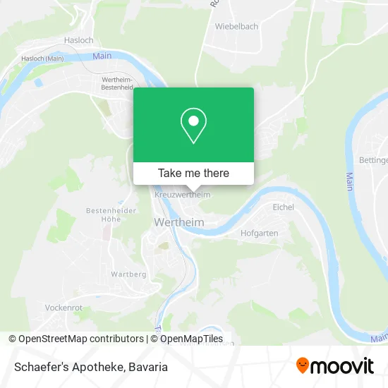 Карта Schaefer's Apotheke
