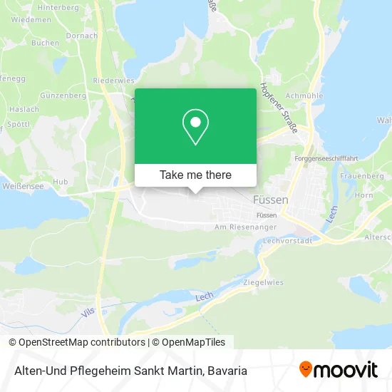 Карта Alten-Und Pflegeheim Sankt Martin