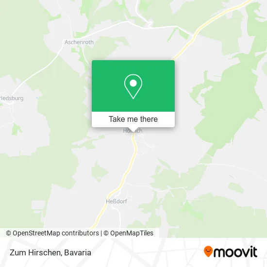 Карта Zum Hirschen