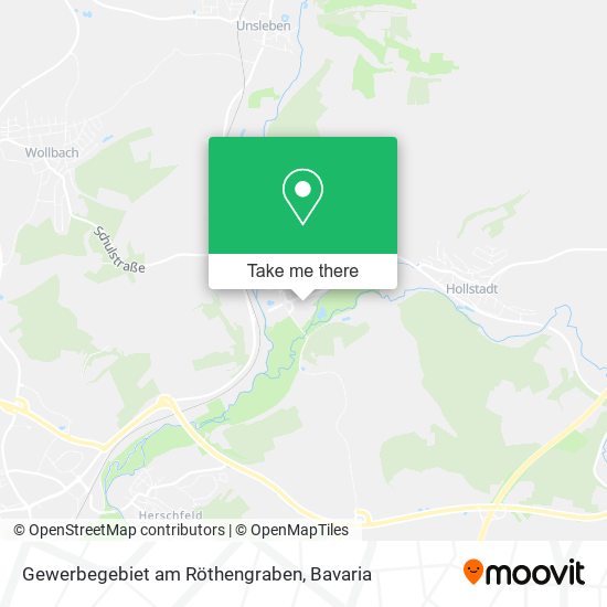 Gewerbegebiet am Röthengraben map