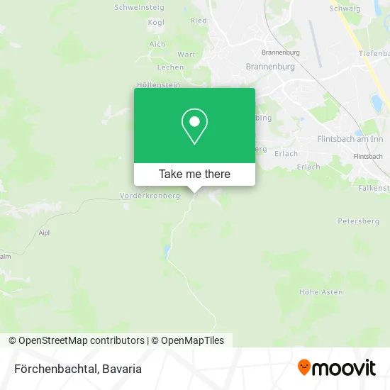 Карта Förchenbachtal