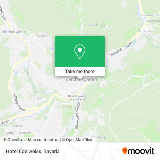 Hotel Edelweiss map