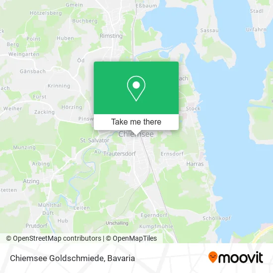 Карта Chiemsee Goldschmiede