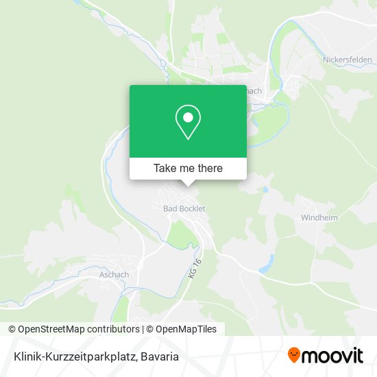 Klinik-Kurzzeitparkplatz map