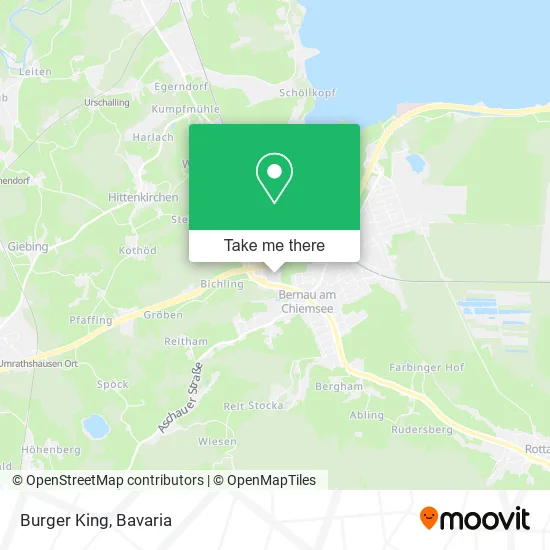 Карта Burger King