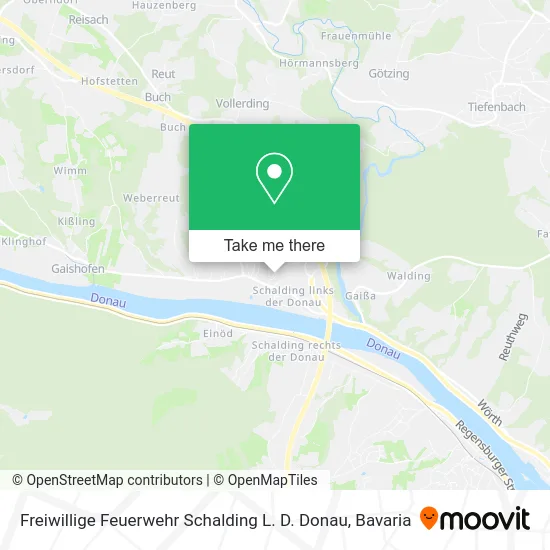 Карта Freiwillige Feuerwehr Schalding L. D. Donau
