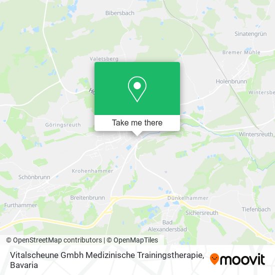 Vitalscheune Gmbh Medizinische Trainingstherapie map