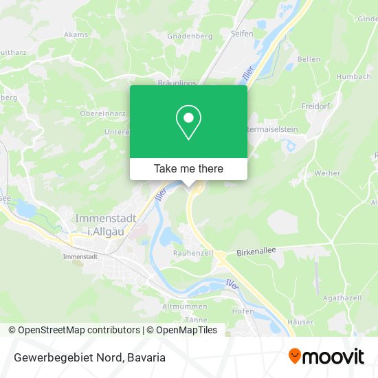 Gewerbegebiet Nord map