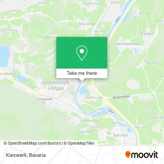Карта Kieswerk