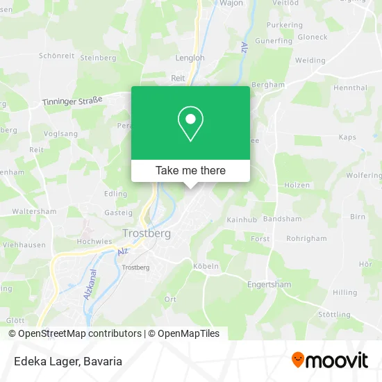 Карта Edeka Lager