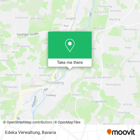 Карта Edeka Verwaltung