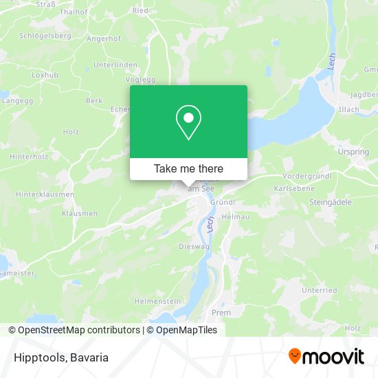 Hipptools map