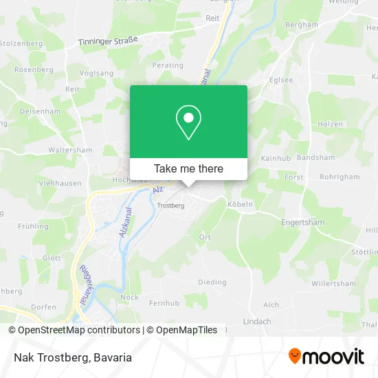 Карта Nak Trostberg