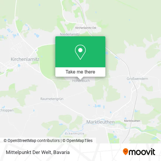 Карта Mittelpunkt Der Welt