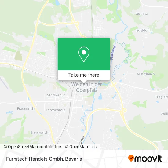 Карта Furnitech Handels Gmbh