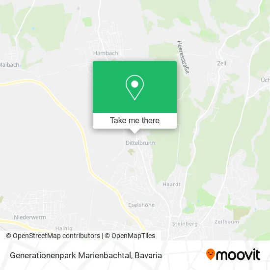Карта Generationenpark Marienbachtal