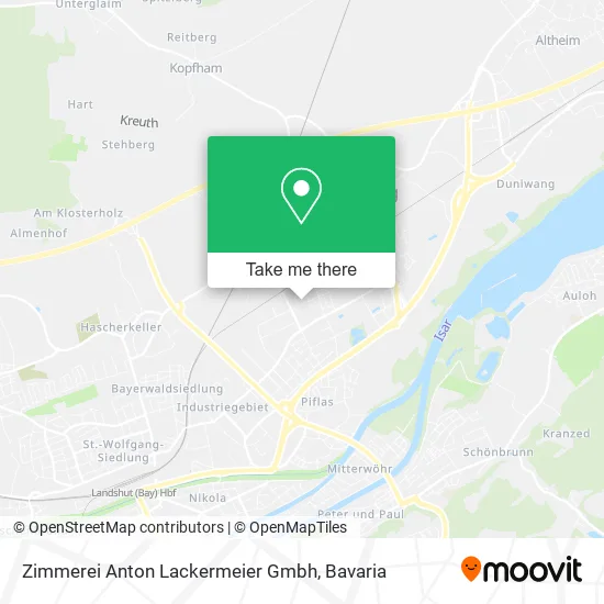 Карта Zimmerei Anton Lackermeier Gmbh