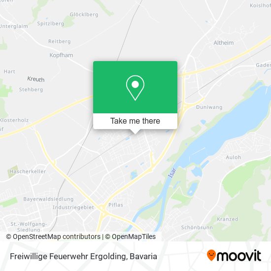 Freiwillige Feuerwehr Ergolding map