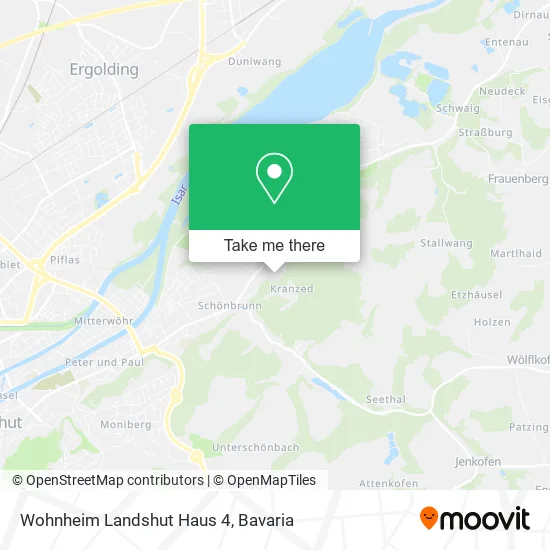 Карта Wohnheim Landshut Haus 4