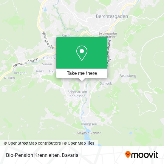 Bio-Pension Krennleiten map