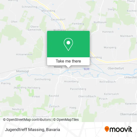 Карта Jugendtreff Massing