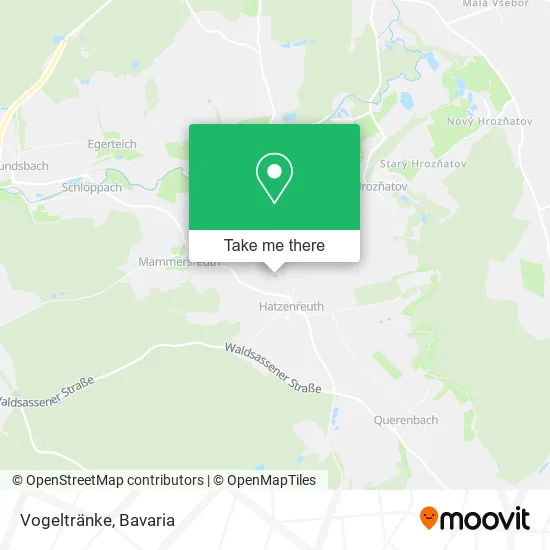 Карта Vogeltränke