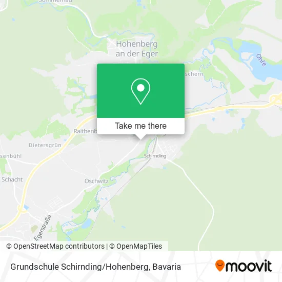 Карта Grundschule Schirnding / Hohenberg