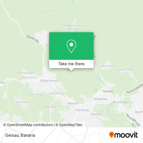 Карта Geisau