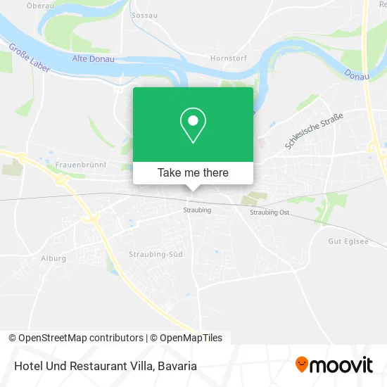 Карта Hotel Und Restaurant Villa