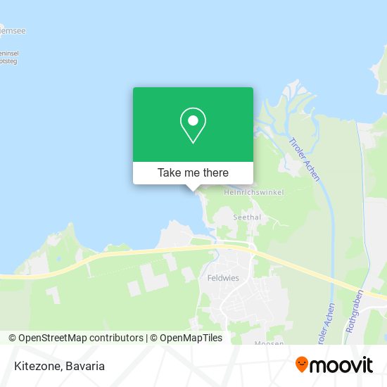 Kitezone map